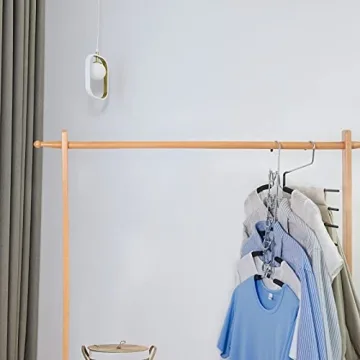 Space Saving Nature Smile Clothes Hangers for Wardrobe Organization