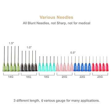 BSTEAN 30 Pack Syringe Set for Precise Liquid Measurement and Application