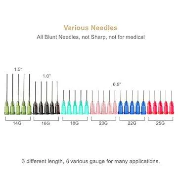 BSTEAN 30 Pack Syringe Set for Precise Liquid Measurement and Application