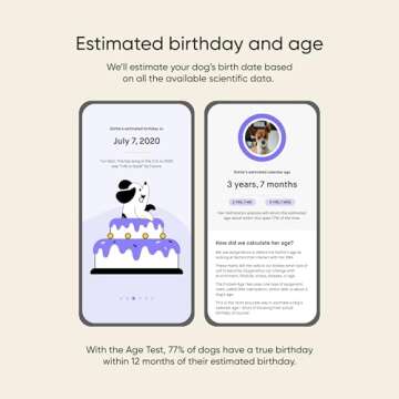 Embark Breed + Health Dog DNA Test & Dog Age Test Bundle - Discover Breed, Ancestry, Relatives, Genetic Health, Traits, and Birthday