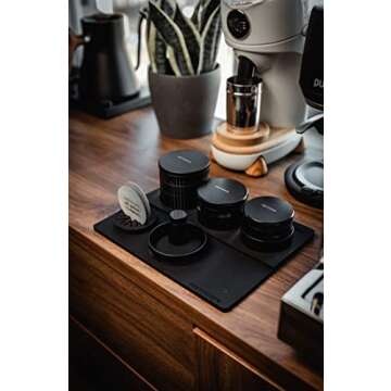 Normcore Espresso Tamping Station, Espresso Tamping Mat, Coffee Tamper Mat, Espresso Accessories Too...