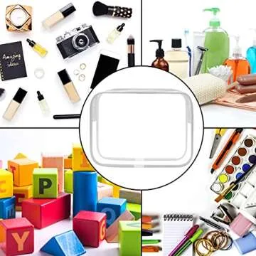 Lermende Clear Toiletry Bag TSA Approved for Travel