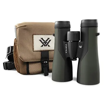 Vortex Crossfire HD 12x50 Binoculars - Crystal Clear HD Viewing for Outdoor Adventures