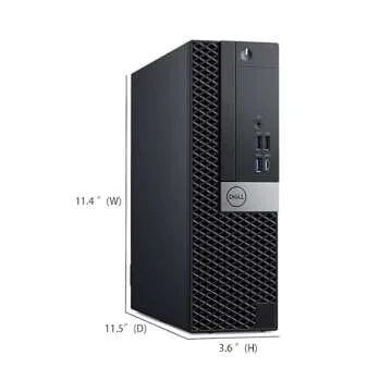 Dell OptiPlex 7050 SFF Desktop with 24" FHD Monitor
