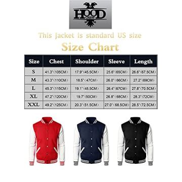 Men's Varsity Baseball Jacket - Dark Grey XL