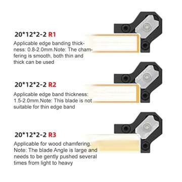DDWT Chamfer Plane Edge Banding Trimmer for Woodworking