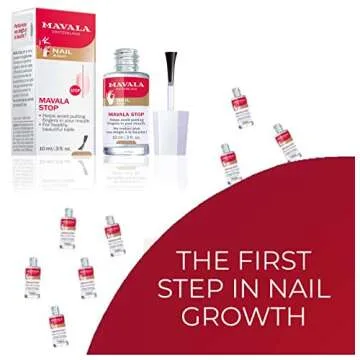 Mavala Stop Deterrent Nail Polish Treatment | Nail Care to Help Stop Putting Fingers In Your Mouth | Bitter Taste | Easy Application | For Ages 3+ | 0.3 Fl Oz