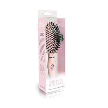 Leyla Milani Hair Detangler Brush - Miracle Brush Human Hair Brushes for Sensitive Scalp, Gentle Det...