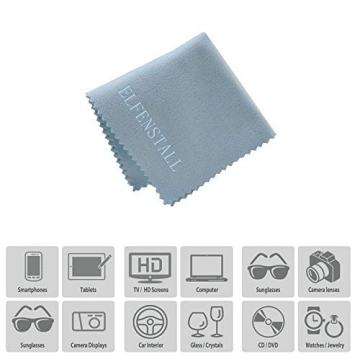 ELFENSTALL 100PCS Mini Clear Glass Essential Oil Bottles