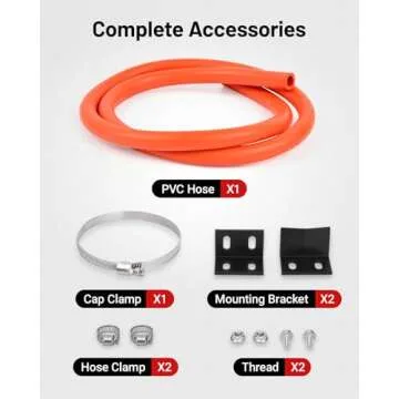 EVIL ENERGY Coolant Overflow Tank, Radiator Overflow Bottle 800ml Aluminum Universal Black