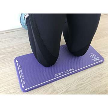 Sargoby Fitness Yoga Knee Pad – Cushion Your Knees and Elbows!