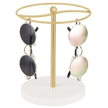 Mkono Sunglasses Organizer Glasses Holder Stand for 12 Pairs of Eyewear