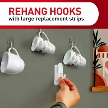Command Large Replacement Strips for Damage-Free Hanging