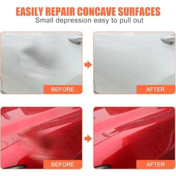 ALASMOYER Car Dent Puller Kit - 2PCS Durable Tools for Dents