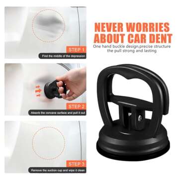 ALASMOYER Car Dent Puller Kit for Repairs and Moving