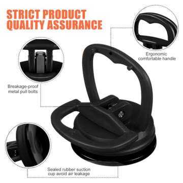 ALASMOYER Car Dent Puller Kit for Repairs and Moving