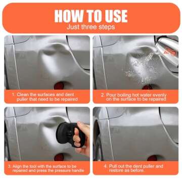 ALASMOYER Car Dent Puller Kit for Repairs and Moving