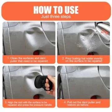 ALASMOYER Car Dent Puller Kit for Repairs and Moving