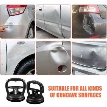 ALASMOYER Car Dent Puller Kit for Repairs and Moving