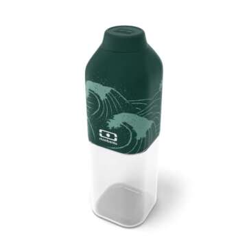 monbento - Water Bottle MB Positive M Nami 17 Oz - Leakproof Water Bottle Perfect for Work, Travel, ...