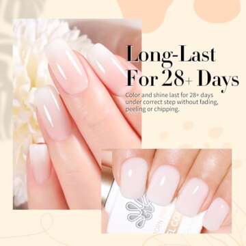 Born Pretty Milky White Gel Nail Polish for Elegant Manicures