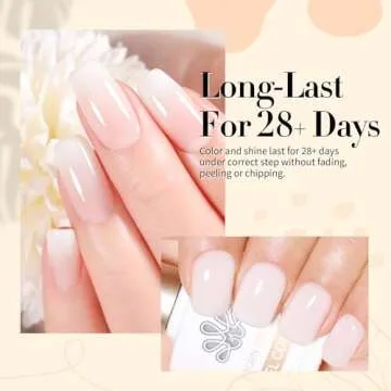 Born Pretty Milky White Gel Nail Polish for Elegant Manicures