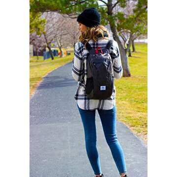 Lightweight Water Resistant 4Monster Hiking Daypack