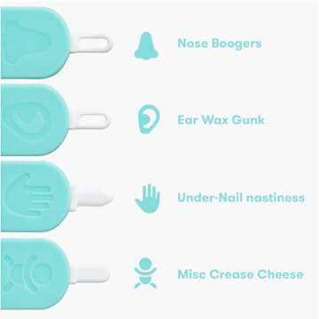 Frida Baby 3-in-1 Nose, Nail + Ear Picker & Pacifier