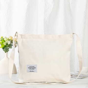 Covelin Retro Canvas Shoulder Bag for Women - Large, Stylish