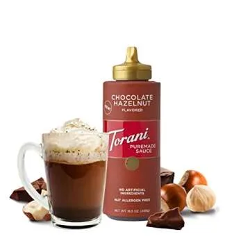 Torani Puremade Chocolate Hazelnut Sauce 16.5 OZ