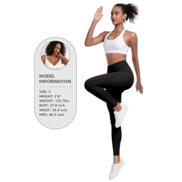 LZYVOO Leggings with Pockets for Women 6 Pack Value Pack