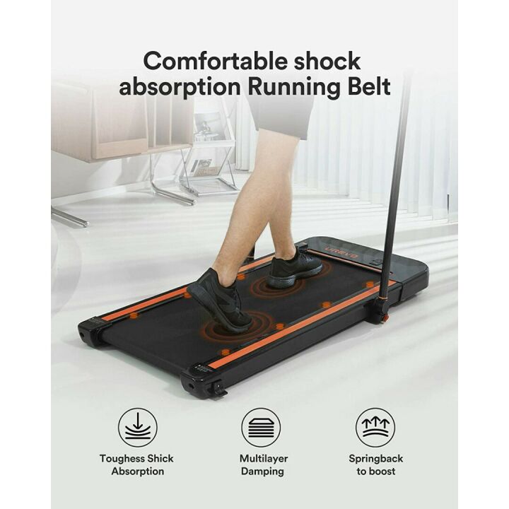 UREVO 2 in 1 Under Desk Treadmill for Home Office