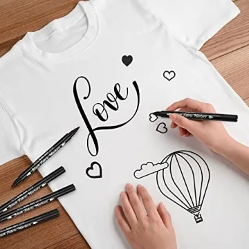 Gain-Art Dual-Tip Fabric Markers - Non-Toxic Paint Pens