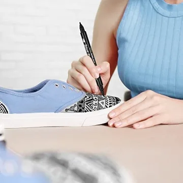 Gain-Art Dual-Tip Fabric Markers - Non-Toxic Paint Pens