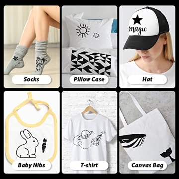 Gain-Art Dual-Tip Fabric Markers - Non-Toxic Paint Pens