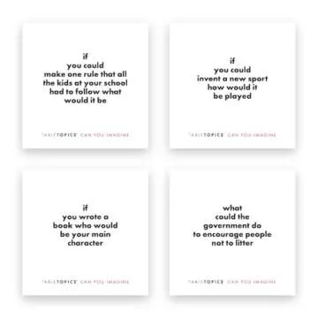 Engaging TableTopics Conversation Cards for Families