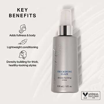 Kenra Platinum Thickening Glaze | Volumizing Styler | Adds Fullness & Body | Lightweight Conditionin...
