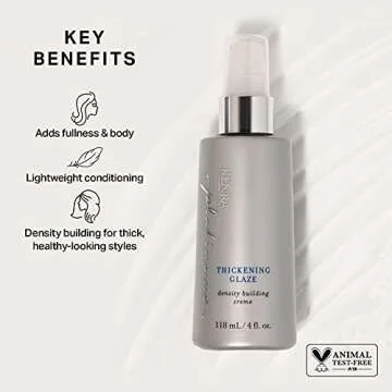 Kenra Platinum Thickening Glaze | Volumizing Styler | Adds Fullness & Body | Lightweight Conditionin...