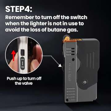 Morisk Torch Lighter Switchable Soft/Jet Flame, Butane Pipe Lighter Refillable with Lockable Function, Cool Foldable Lighters Unique Gift for Men(Butane Not Included)
