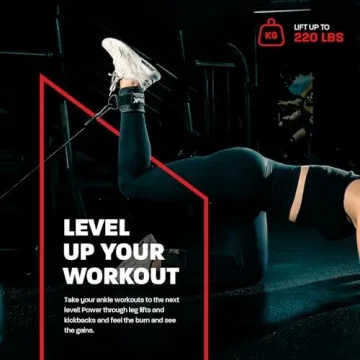 Hawk Sports Durable Ankle Straps for Effective Workouts