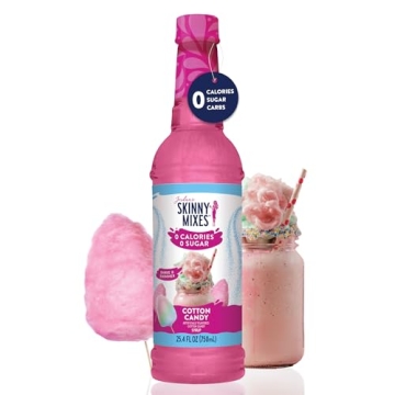 Jordan's Skinny Syrup Cotton Candy - Zero Calorie Flavored Water