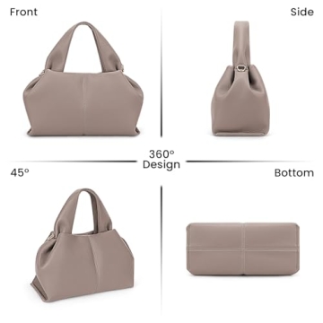 Stylish JQWYGB Cloud Pouch Bag - Versatile Handbag for Women