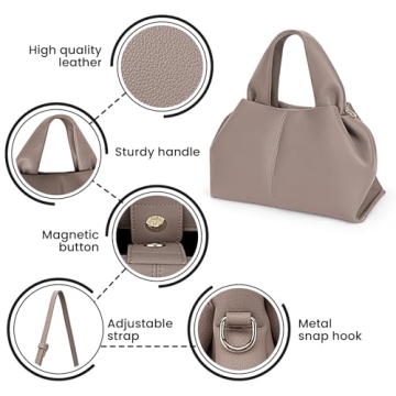 Stylish JQWYGB Cloud Pouch Bag - Versatile Handbag for Women