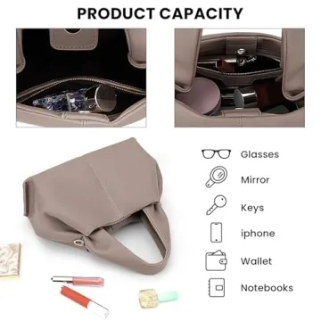 Stylish JQWYGB Cloud Pouch Bag - Versatile Handbag for Women