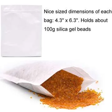 Wisesorb 8LBS Indicating Silica Gel Beads - Reusable Moisture Control