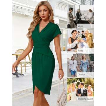 Elegant Bodycon Dress for Formal & Casual Events