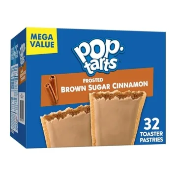 Frosted Brown Sugar Cinnamon Pop-Tarts Family Pack – 32 Toaster Pastries