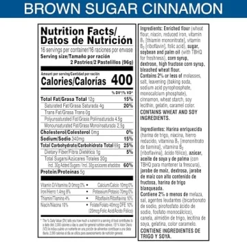 Brown Sugar Cinnamon Pop-Tarts Family Pack of 32