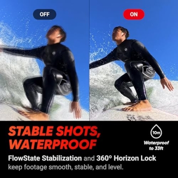 Insta360 Ace Pro Waterproof Action Camera with AI Technology