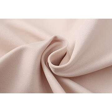 Gihuo Women's Athletic Full Zip Lightweight Workout Jacket with Thumb Holes (Beige, Medium)